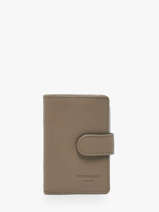 Kaarthouder Leder Hexagona Beige confort 467254R