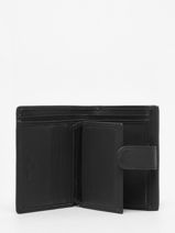 Portefeuille Cuir Hexagona Noir confort 467468R-vue-porte