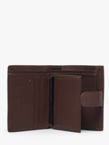 Portefeuille Leder Hexagona Bruin confort 467468R-vue-porte