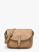 Sac Bandouli�re Toscane Hexagona Beige toscane 579734
