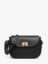 Cross Body Tas Caviar Milano Zwart caviar CA26068