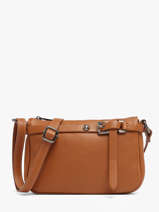 Sac Bandouli�re Caviar Milano Marron caviar G1421NO