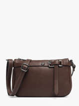 Cross Body Tas Caviar Milano Bruin caviar G1421NO