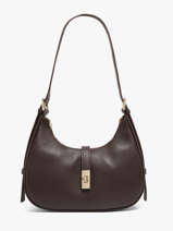 Hobo Caviar Leder Milano Bruin caviar CA26069