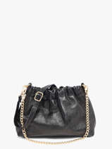 Cross Body Tas Nine Leder Milano Zwart nine NI26062