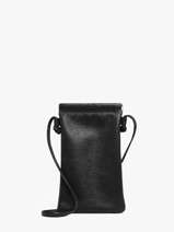Sac Bandouli�re Caviar Cuir Milano Noir caviar CA26061