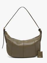 Schoudertas M Victoire Leder Lancel Groen victoire A13993
