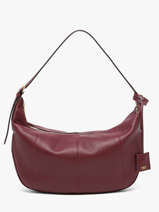 Sac Hobo Zipp� L Victoire Cuir Lancel Violet victoire A13994