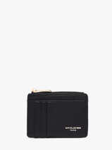 Portefeuille David jones Noir saffiano 3