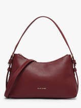 Sac Port� �paule Dune David jones Rouge dune CM7812