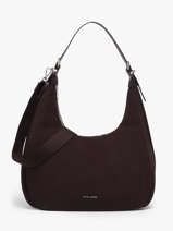 Sac Port� �paule Essentiel David jones Marron essentiel CM8579