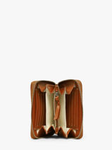 Portefeuille Cuir Paul marius Orange la suite ALICESUI-vue-porte