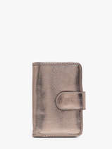 Portefeuille Leder Paul marius Grijs vintage VALENTIN