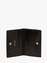 Portefeuille Cuir Nat et nin Noir vintage JOA-vue-porte