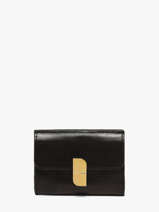 Portefeuille Joa Leder Nat et nin Zwart vintage JOA