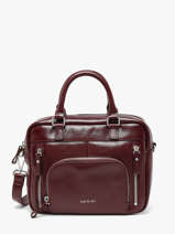 Cross Body Tas Baby Macy Leder Nat et nin Violet vintage BABYMACY