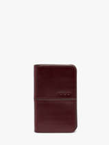 Portefeuille Cuir Nat et nin Rouge vintage YSIA