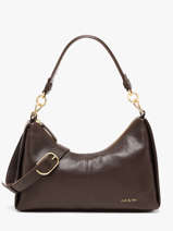Sac Port� �paule Vintage Cuir Nat et nin Marron vintage REJINA