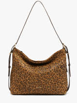 Schoudertas Moreen Su�de Leder Nat et nin Bruin vintage MOREEN