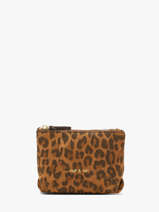 Portemonnee Leder Nat et nin Bruin vintage ANY