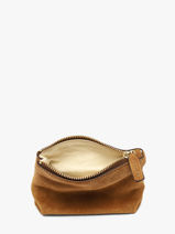 Portemonnee Leder Nat et nin Bruin vintage ANY-vue-porte