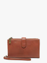 Portefeuille Met Portemonnee Soft Mandoline Bruin soft AUD-ATTA
