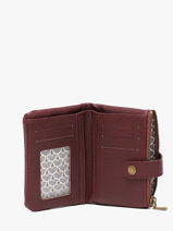 Portemonnee Met Kaarthouder Soft Mandoline Violet soft 376-vue-porte