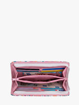 Portefeuille Wallet L Liberty Cabaia Veelkleurig liberty LIB-vue-porte