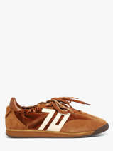 Sneakers Rocket En Cuir Back 70 Marron women 65
