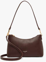 Sac Port� �paule Saffiano David jones Marron saffiano A
