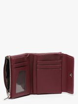 Portemonnee Met Kaarthouder Grained Flora & co Violet grained F5019-vue-porte