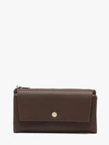 Portefeuille Met Portemonnee Grained Flora & co Bruin grained F5039