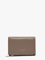 Portefeuille David jones Beige dune 3