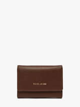 Portefeuille David jones Bruin saffiano 2