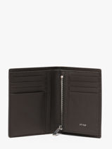 Portefeuille Leder Le tanneur Zwart lucien graine THGR3301-vue-porte