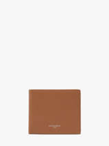 Portefeuille Leder Le tanneur Bruin lucien graine THGR3350