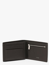 Portefeuille Leder Le tanneur Zwart lucien graine THGR3314-vue-porte