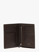 Portefeuille Cuir Le tanneur Marron lucien huile THHU3301-vue-porte
