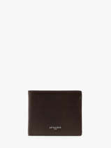 Portefeuille Cuir Le tanneur Marron lucien huile THHU3350