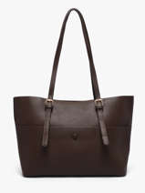 Sac Port� �paule New Grained Gallantry Marron new grained DG5824