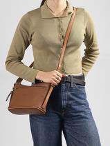 Cross Body Tas Mae Hexagona Bruin mae 5620321-vue-porte