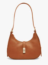 Hobo Caviar Leder Milano Bruin caviar CA26069