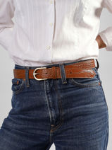Ceinture R�glable Milano Marron cocco balo CB25067-vue-porte