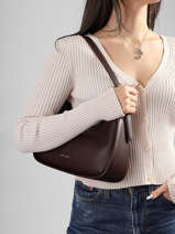 Schoudertas Saffiano David jones Bruin saffiano 1