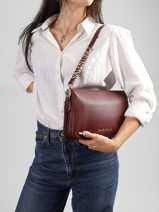 Sac Bandouli�re Barn Valentino Rouge barn VBSA5O42-vue-porte
