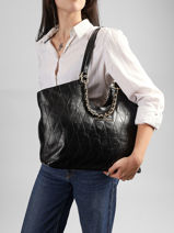 Schoudertas Crystelle Valentino Zwart crystelle VBSA5Q01-vue-porte