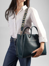 Sac Port� Main Alexia Valentino Bleu alexia VBS5A802-vue-porte