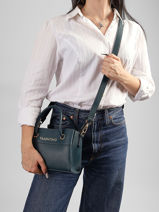 Sac Bandouli�re Alexia Valentino Bleu alexia VBS5A805-vue-porte