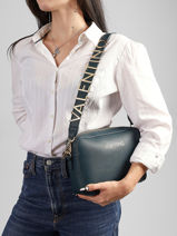 Cross Body Tas Alexia Valentino Blauw alexia VBS5A809-vue-porte