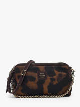 Cross Body Tas Lp3 Mila louise Bruin lp3 2367XLP3